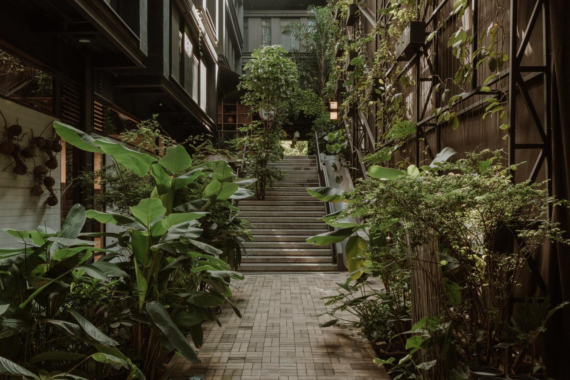 The Click Clack Hotel Medellín Exterior foto The interior of the hotel