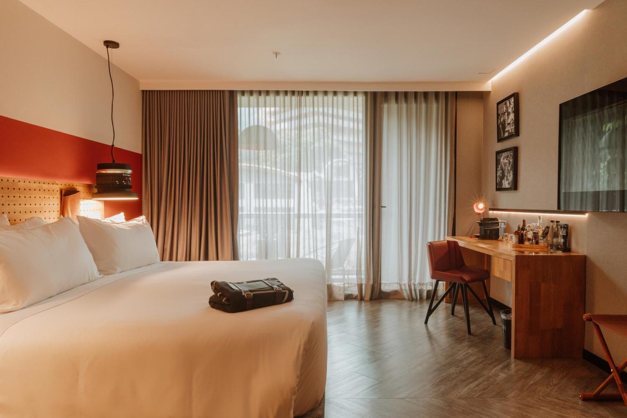 The Click Clack Hotel Medellín Exterior foto A room at the hotel