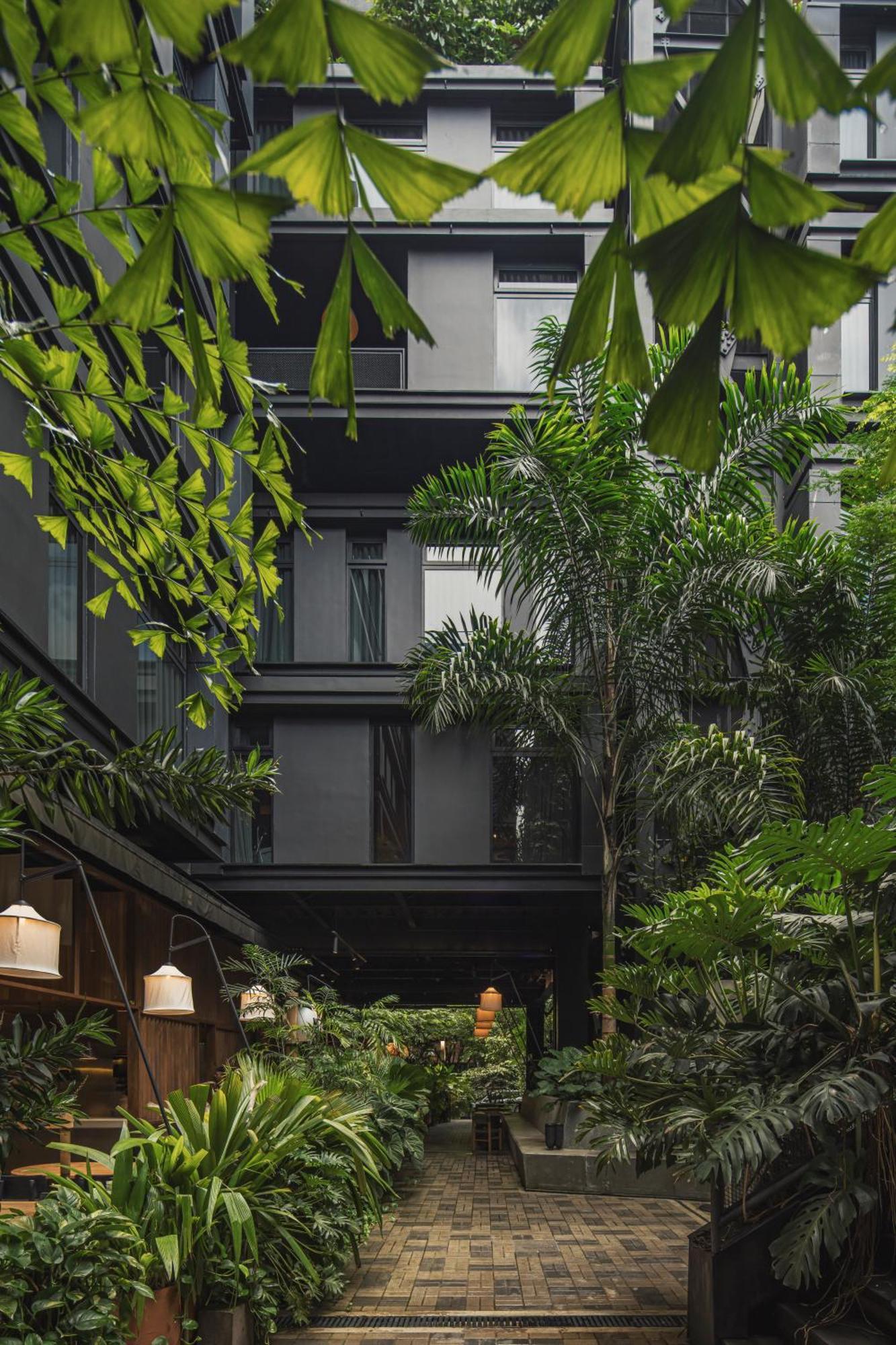 The Click Clack Hotel Medellín Exterior foto The interior of the hotel
